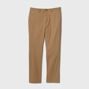 Goodfellow & Co - Men's Big & Tall Straight Fit Chino Pants - Goodfe Tan